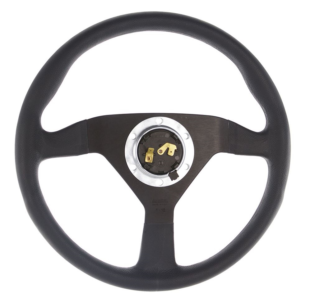 Steering Wheel Mod. 78 Black Spoke/Black Leather 350mm RX2474